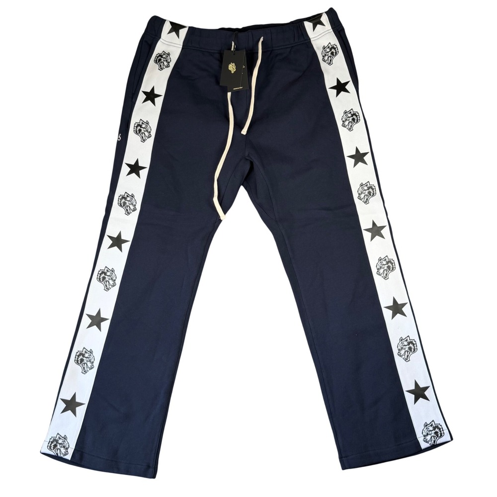 Darcsport Mens American Wolf Roadster Track Bigelow Sweatpants Navy XL 13/1000